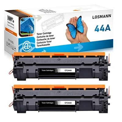 Image de LOSMANN CF244A Cartouche de Toner Compatible pour HP 44A Laserjet Pro M15 M15a M15w M16 M16a M16w M17 M17a M17w MFP M28 M28a M28w M29 M29a M29w (2 Noir)