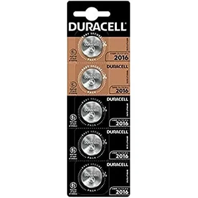 Image de Bouton de Marque DURACELL Modèle Lithium 3 V 2016 X5