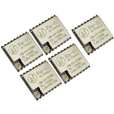 Image de TECNOIOT 5pcs Ra 02 SX1278 433MHz Wireless Serial Port Interface Lora Spread Ra02
