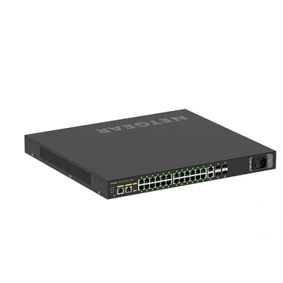 Image de Netgear M4250 26G4XF POE+ Managed Switch PoE+, W126258137 (Switch Managed, Gigabit Ethernet (10/100/1000), Power Over (PoE), Rack)