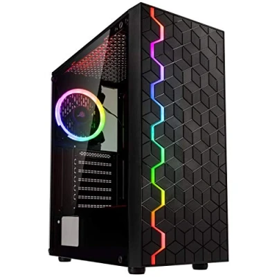 Image de Kolink INSPIRE K8 unité centrale Midi Tower Noir Neuf