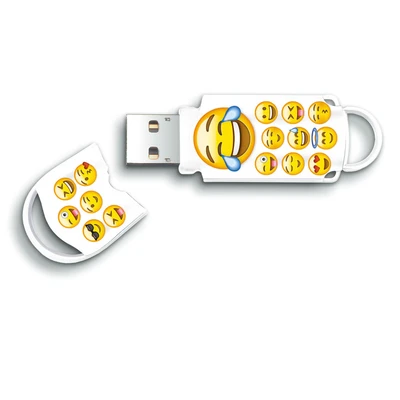 Image de Integral Clé 32 Go USB Xpression Motif Emoji