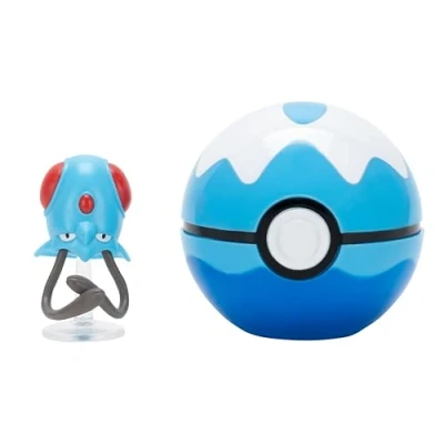 Image de Pokémon Clip &#039;N&#039; Go (Tentacool with Stand Dive Ball) W20