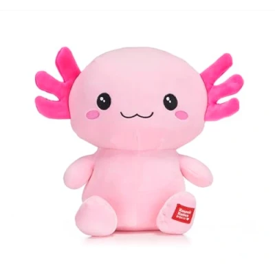 Image de Kawaii Kuties 9.5 Inch (24cm) Kai the Axolotl Squishy Soft Plush Toy