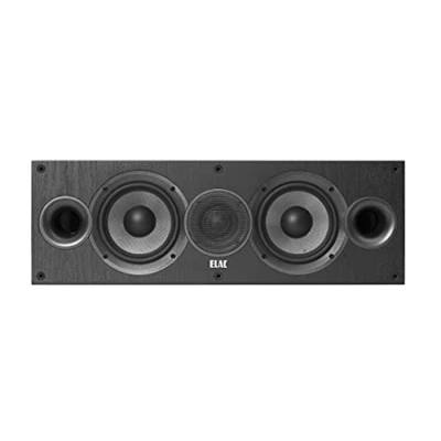 Image de ELAC Debut 2.0 Enceinte Centrale C5.2, boîtier pour la Lecture de Musique Via chaîne Hi FI, système Son Surround 5.1, Excellent et Design qualité, 2 Voies, Noir décoratif