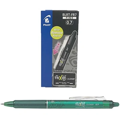 Image de Pilot 417528 Lot de 12 Roller Frixion Clicker rétractable Pointe moyenne Vert