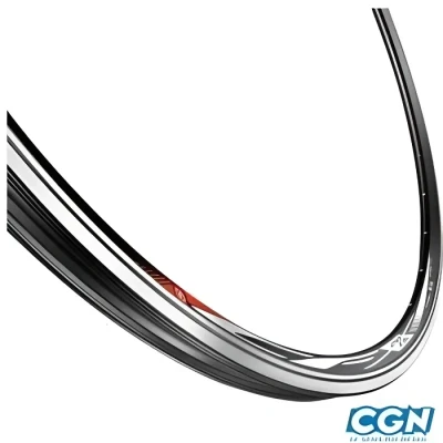 Image de Jante route 700x23 mach1 cfx noire 32t. double paroi