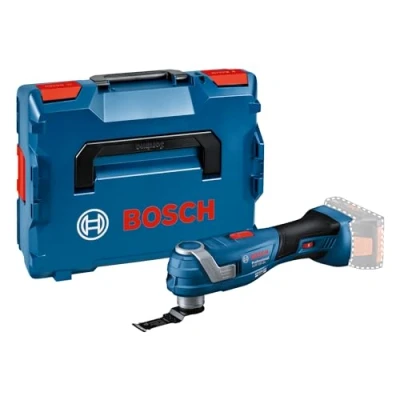 Image de Bosch Professional 18V System découpeur ponceur sans fil GOP 34 (moteur charbon, Vibration Control, poignée fine de 180 mm, avec 1 lame scie, dans L BOXX)