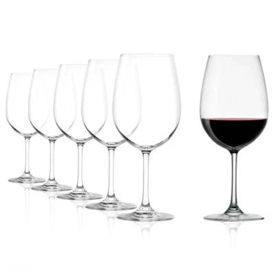 Image de Stölzle_Lausitz verres à vin rouge de Bordeaux 540ml I set 6 résistant au lave vaisselle incassable pour nombreux cépages meilleure qualité