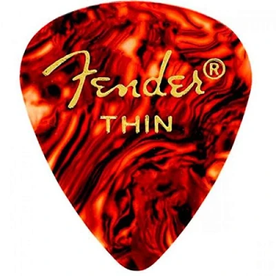 Image de Fender 451 Classic Pick Pack Shell Thin (lot de 12 médiators)