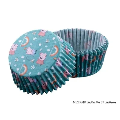 Image de Dr Oetker 2956 Lot de 50 moules à muffins en Papier, moule muffin, gâteaux caissette 6 x 5 3 cm