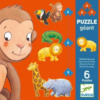 Image de Puzzle Évolutif Ouistiti et ses Amis