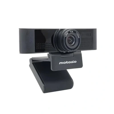 Image de Matosio OwlEye Caméra de visioconférence 1080P, Webcam USB avec 2 Microphones conférence antibruit, Autofocus, Grand Angle 84, Zoom numérique 4X, Compatible Zoom/MS Teams et Streaming OBS