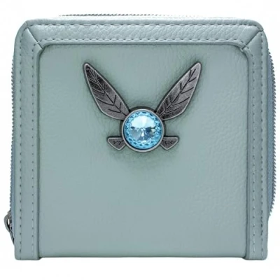 Image de Navi Zelda Compagnon de Link Ocarina of Time Quête d&#039;Hyrule Porte Monnaie Pochette Compartiment à Pièces &amp; Cartes, Vert