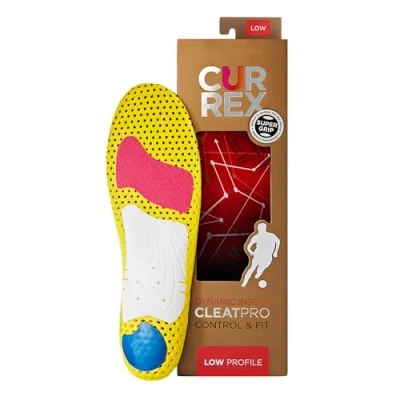 Image de CURREX semelle intérieure CleatPro Votre nouvelle dimension dans le football. Une performante et dynamique pour football ou les chaussures à crampons.