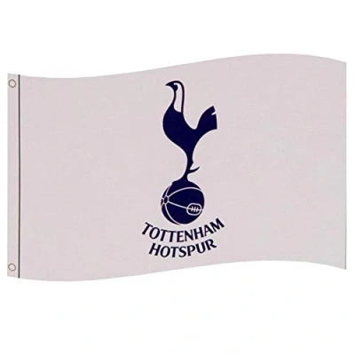 Image de Tottenham Hotspur F.C. Drapeau CC, blanc, 5 x 3