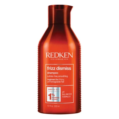 Image de Redken Frizz Dismiss Shampoo ANTI Moisture FOR DRY HAIR Shampoing, Taille: 300 ml,