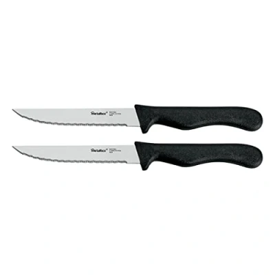 Image de Metaltex Store 2 Couteaux à Steak Micro Dents Basic