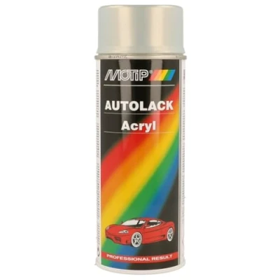 Image de MOTIP 55219 Peinture combinée pour voitures 400ml aérosol gris Kompakt silver metallic 12 ml