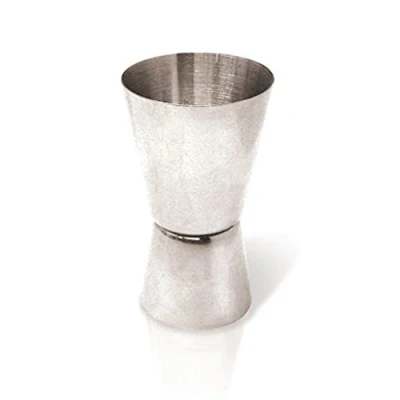 Image de VinBouquet FIK 024 Verre à mesurer en Acier Inoxydable 40/20 ml, Standard