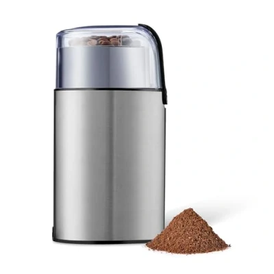 Image de Amazon Basics Moulin à café électrique, en Acier inoxydable