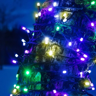 Image de Markslöjd Guirlande lumineuse Chrissline Extra 50 LED multicolores