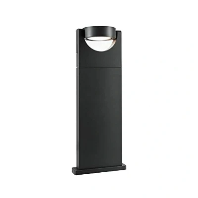 Image de Paulmann 94407 d&#039;extérieur LED borne Lumineuse Swivea avec tête de luminaire à cardan pivotant 360 IP44 INCL. 1x8W Lampe d&#039;Ext. 3000K, Aluminium, 8 W, Anthracite