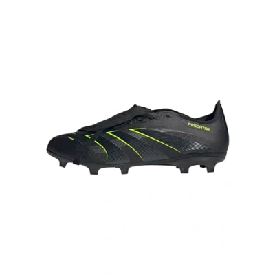 Image de adidas Mixte Predator League Fold Over Tongue Firm Multi Ground Football Boots Chaussures, Core Black/Carbon/Lucid Lemon, 38 EU