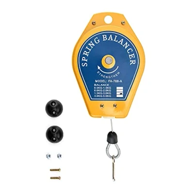 Image de QWORK® Équilibreur à Ressort Rétractable, 1.5 3kg Outil Fixations support suspendre pour Assembly line
