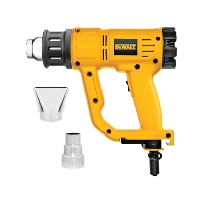 Image de DEWALT Décapeur Thermique 1800W Protection contre la Surchauffe avec Capteur Stabilisateurs Latéraux Design Ergonomique, Léger, Compact Buse de Surface et Conique Comprises, D26411 QS