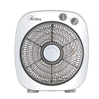 Image de Ardes AR5B24 Ventilateur de table ou sur pied muni 6 pales et 3 niveaux d&#039;intensité Rotation à 360 degrés Box Floor