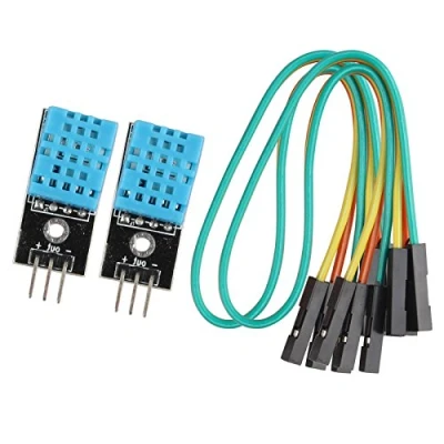 Image de HALJIA Capteurs numériques de température et d&#039;humidité 2 pièces modules Compatible avec Arduino