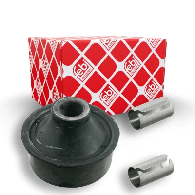 Image de FEBI BILSTEIN 28101 Silent Bloc De Triangle avec douille d&#039;assemblage Essieu avant gauche, inférieur, arrière, droit Caoutchouc