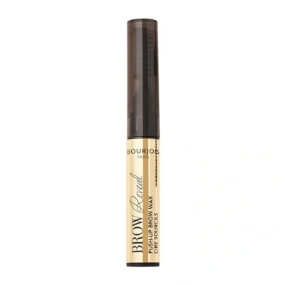 Image de Bourjois Brow Reveal Push Up Cire à sourcils 01 Clear, longue tenue pour plus pleins et moulés, texture douce, applicateur 3 en 1 effet laminage, 24 heures