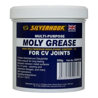 Image de SILVERHOOK SGPG10 Moly Pot Graisse Multi Usage 500 g