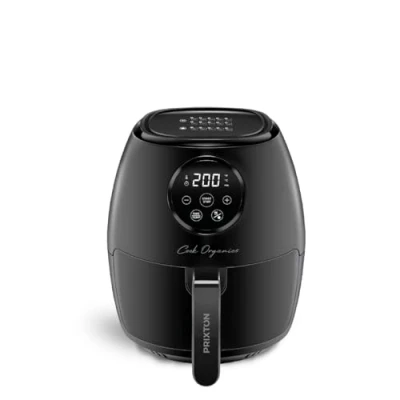 Image de PRIXTON Cook Organics Friteuse professionnelle electrique à air chaud/air sans huile capacité 3,5 litres Puissance de l&#039;écran tactile LED 1300 W 10 programmes prédéfinis 10005290