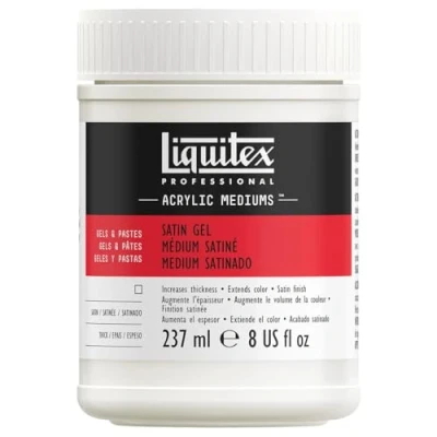 Image de Liquitex Additif Médium Gel Satiné Pot 237ml