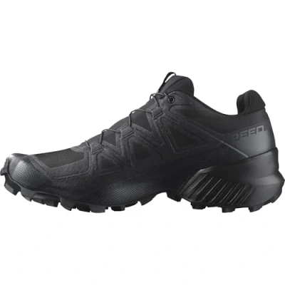 Image de Salomon Homme Speedcross Chaussures de randonnée, Black Quiet Shade, 47 1/3 EU