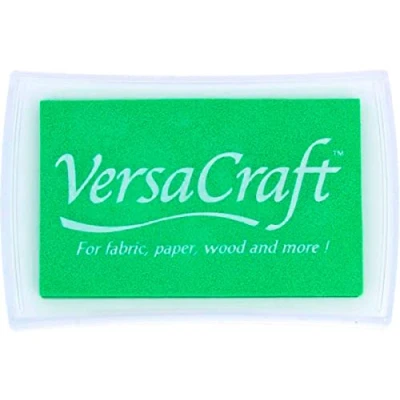 Image de Versacraft Encreur de Tissu Kiwi VK 141, Green, 6,3 x 9,7 2 cm