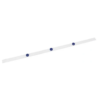 Image de MAUL Ruban adhésif de Fixation 100 cm x 3,5 Inclus 3 aimants Ronds métallique Autocollant pour la décoration, l&#039;accrochage Tableaux, Cartes Postales et Blanc
