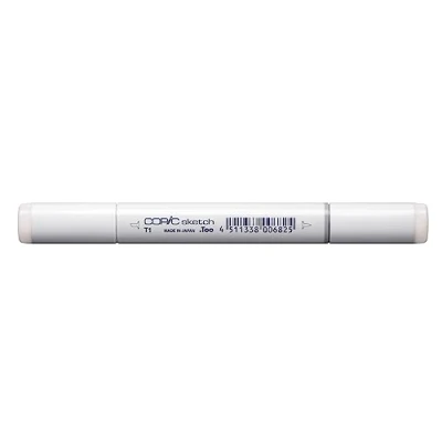 Image de COPIC Sketch T 1, Toner Gray No. Twin Marker avec une pointe moyenne et pinceau
