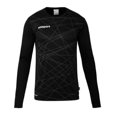 Image de uhlsport Homme Prediction Maillot De Gardien But Shirt, Noir, S EU