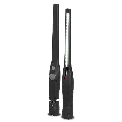 Image de Schumacher SL184 Lampe de Travail Électrique Slim Éclairage Directionnel Ultra Brillant, Pivotant et Inclinable à 360 Variateur d&#039;Intensité Batterie Rechargeable Lithium ION 2600mAh Noire
