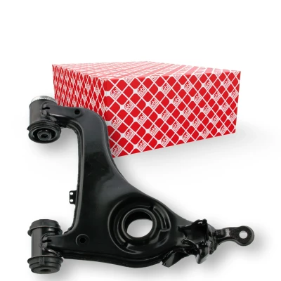 Image de FEBI BILSTEIN 14523 Bras de suspension avec roulement Essieu avant inférieur, droit barre oscillant transversal Tôle d&#039;acier