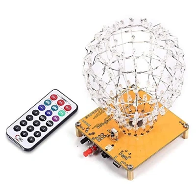 Image de PEMENOL LED Cube Kit électronique 3 mm RVB créatif Télécommande