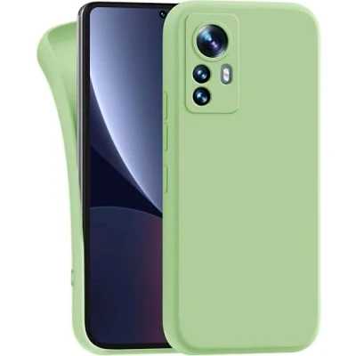 Image de MyGadget Coque pour Xiaomi 12 Pro Case TPU Souple &amp; Soft Cover Protection Extra Fine Légère Étui Coloré Anti Choc et Rayures Vert