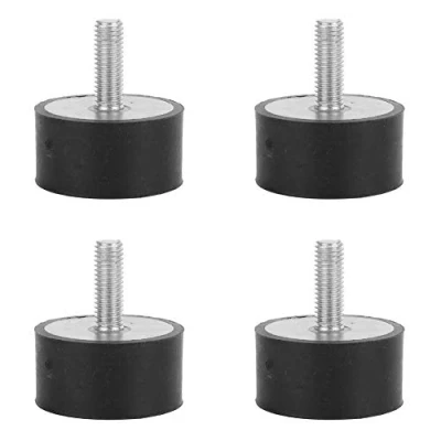 Image de Support en caoutchouc, 4 pièces amortisseur d&#039;isolateur de bobine Anti Vibration à montage caoutchouc M8 M10 pour compresseurs d&#039;air moteurs essence(VE40*20 M8*23)