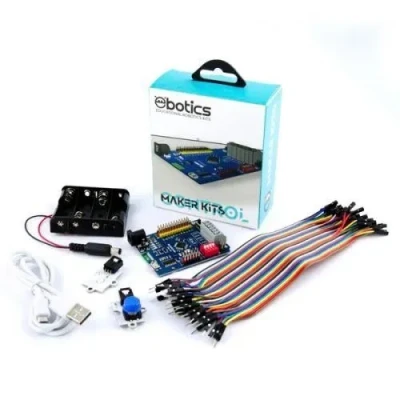 Image de Kit Robotique Maker Control Blanc Build &amp; Code 4in1 Bluetooth 2.0 Windows, Mac, Linux