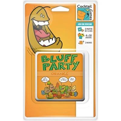 Image de Cocktail Games Bluff Party : Orange Version Blister Jeu de société À partir 12 ans 4 à 50 joueurs 120 minutes