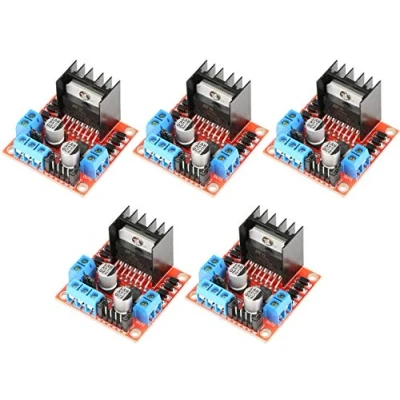 Image de TECNOIOT 5pcs L298N Driver Board L298 Stepper Motor Drive Controller Module Dual H Bridge